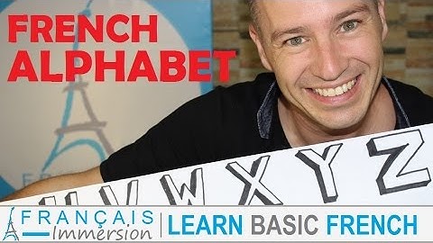 French ALPHABET Letters/Pronunciation/Sounds - Alphabet en français + FUN! (Learn French with Fun)