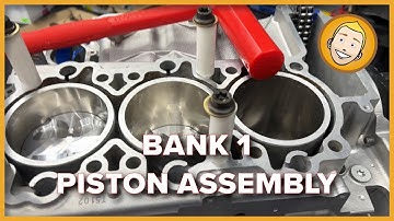 Porsche 911 Engine Assembly Guide - Part 6: Bank 1 Piston Install