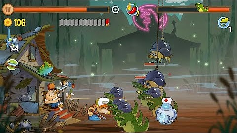 Swamp Attack: Challenge 47: iOS Gameplay