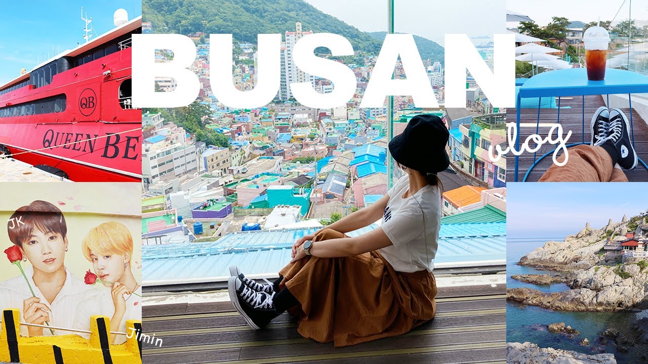 🇰🇷2 дня в Пусане! на пароме из Японии [Влог о путешествиях по Корее]