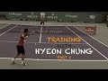 Training with hyeon chung  part 1  rolex shanghai masters 2018 tenfitmen