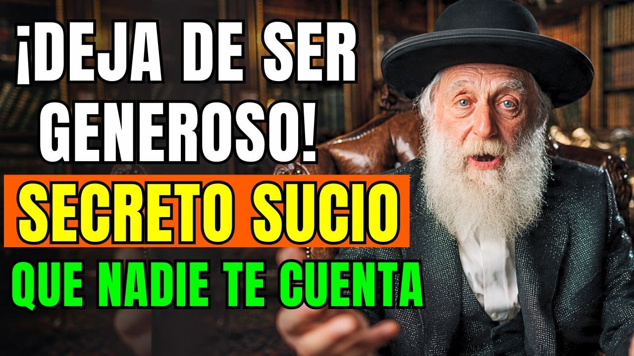 ¡DEJA DE SER GENEROSO! El Secreto Sucio De Los Judíos Millonarios Que NADIE Te Cuenta | Cábala