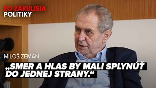 Miloš Zeman pre Startitup: Rozhovor o Ficovi, Čaputovej, Pellegrinim a veľkej politickej chybe