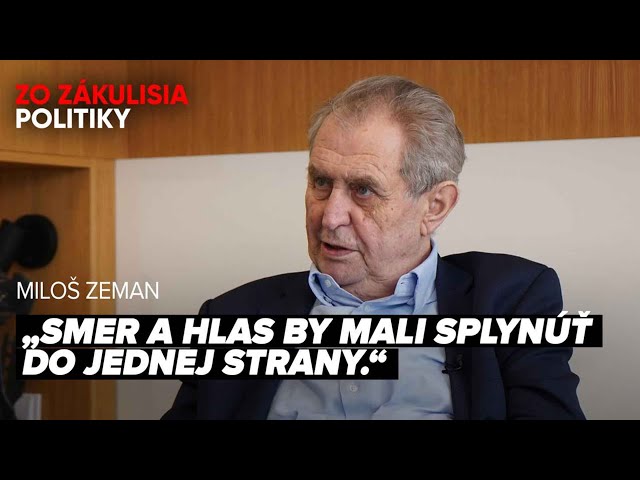 Miloš Zeman pre Startitup: Rozhovor o Ficovi, Čaputovej, Pellegrinim a veľkej politickej chybe class=