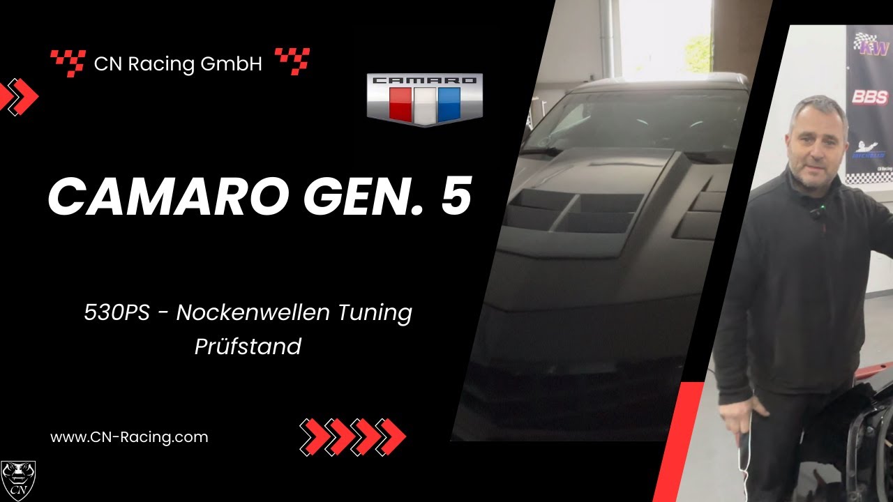 💥 Camaro Gen. 5 mit 530 PS auf dem Prüfstand! Vom Ponycar zum Musclecar ...