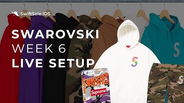 SwiftSole Supreme W6 Set Up Guide Livestream - Swarovski S Logo