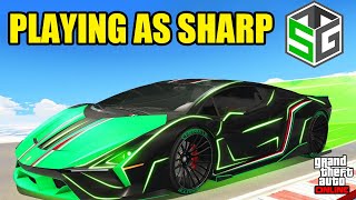 Playing As Sharp Gta 5 Stunt Race With Friends Facecam - Black Fox Tamil Gaming 3