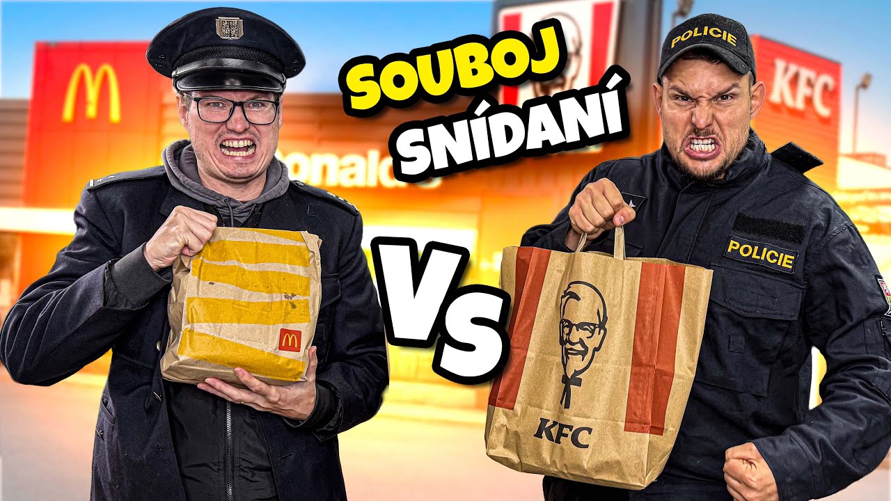 Souboj Snídaní - KFC VS MCDONALD / Jdeme sr*t 44