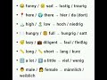 Adjektiv & Gegenteil Deutschlernen