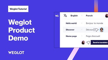 Weglot Product Demo 2025 | How to translate your website in minutes