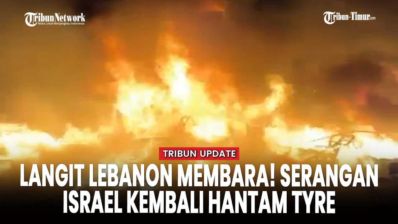 Tyre Digempur Lagi! Israel Klaim Sasar Infrastruktur Hizbullah, Ketegangan Memuncak!