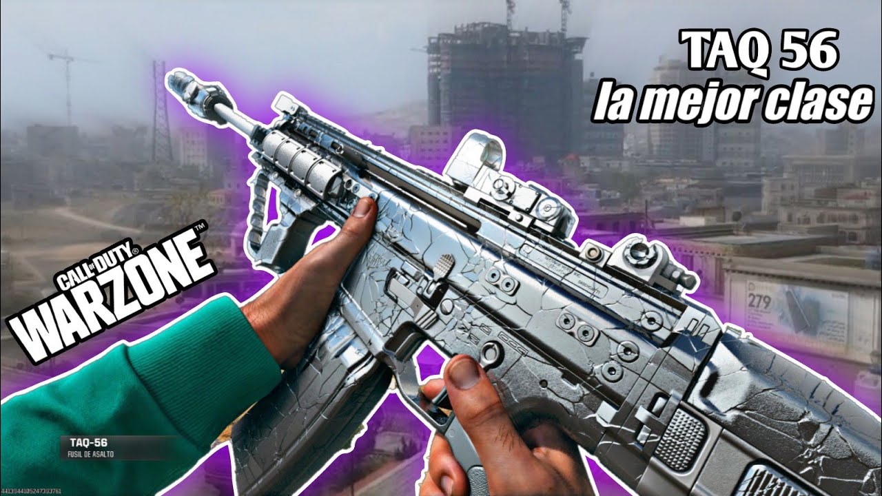 TAQ 56 aun esta REVENTANDO O NO ? en WARZONE || la MEJOR CLASE de la ...