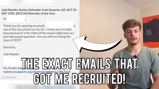 How To Email College Coaches- 5 Different Types of Emails!