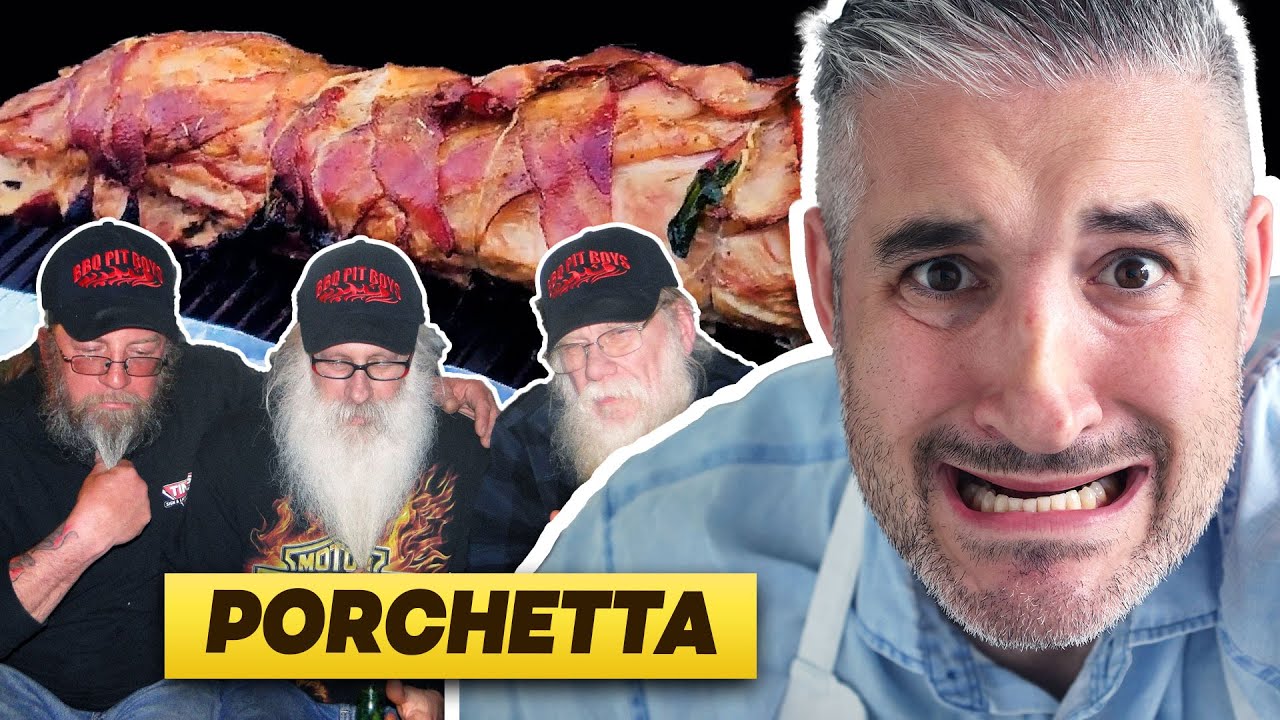 Italian Chef Reacts to Most Popular PORCHETTA VIDEOS | Vincenzo