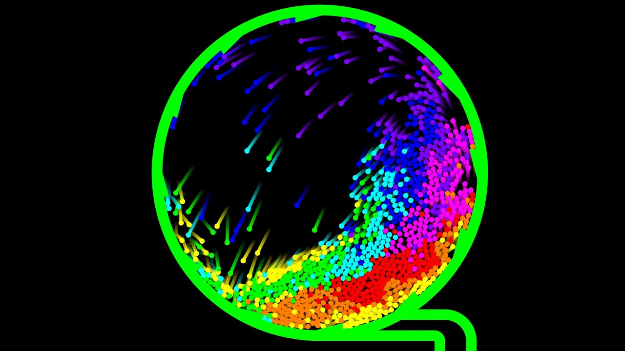 Mega Marble Race in Algodoo