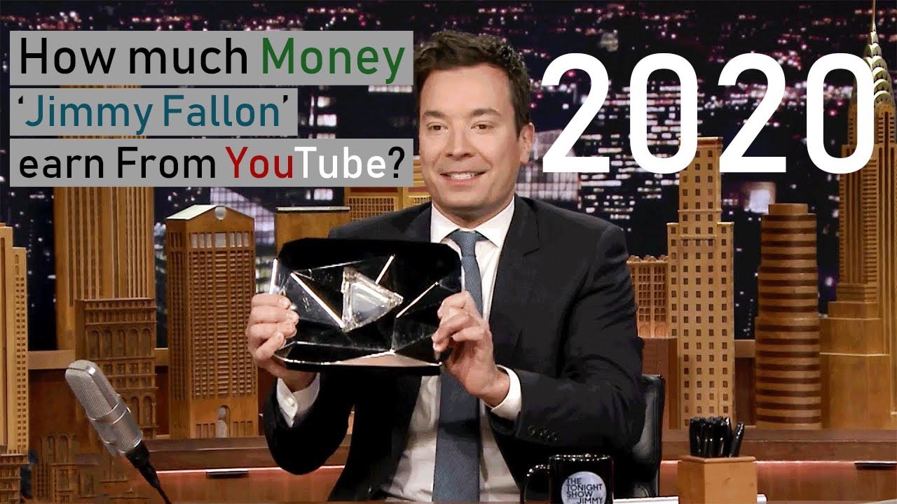 How much MONEY JIMMY FALLON EARN from YouTube? 2020 (Info Income) - YouTube