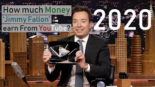 Information How much MONEY JIMMY FALLON EARN from YouTube 2020 (Info Income) Update