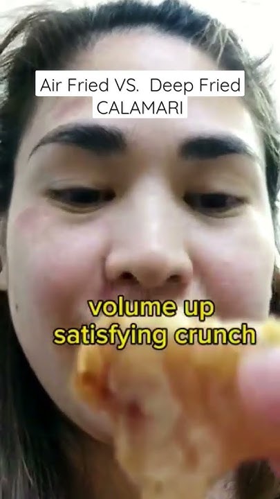 Air Fried VS Deep Fried CALAMARI crispy crunchy calamari airfryer air-fried-vs-deep-fried-calamari-crispy-crunchy-calamari-airfryer