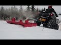 Can am atv and crosscountry skiing track setter