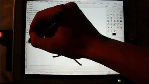 HP TC1100 Ubuntu from USB.