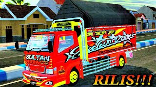 MBOIS 😱 SHARE MOD TRUCK CANTER NEW SULTAN MUDA TERBARU FULL ANIM DAN MBOIS || MOD BUSSID TERBARU