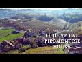 Old typical Piedmontese house
