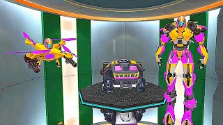 Flying Drone Robot Transform:Robot Car Transform Game 2021 - Android Gameplay screenshot 3