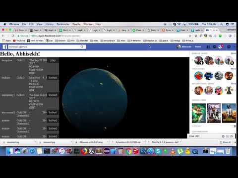 rotating earth