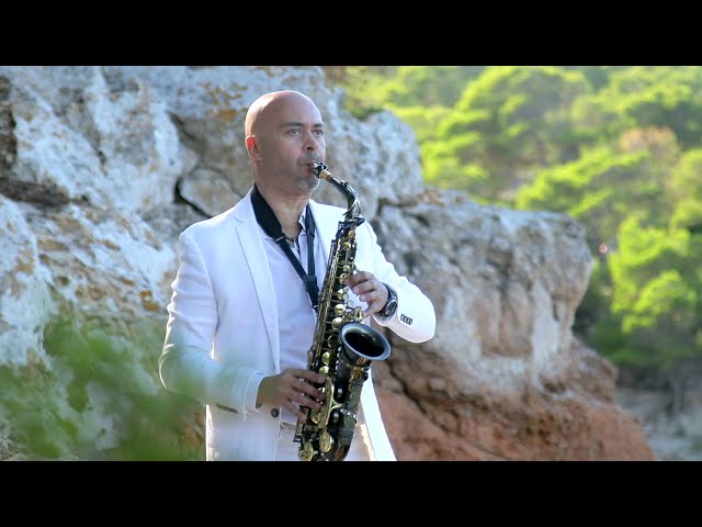 Adrian Sanso-Ali - CARELESS WHISPER  (Saxophone Cover - Instrumental Music Video - Mallorca) class=