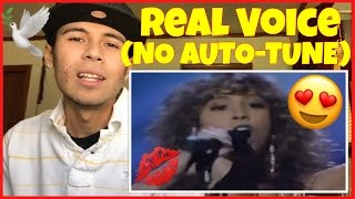 MARIAH CAREY REAL VOICE NO AUTO-TUNE | Reaction Therapy