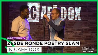 Zesde ronde van Poetry Slam 2024 in Café Dox | OUDE WESTEN TV | Afl. 370