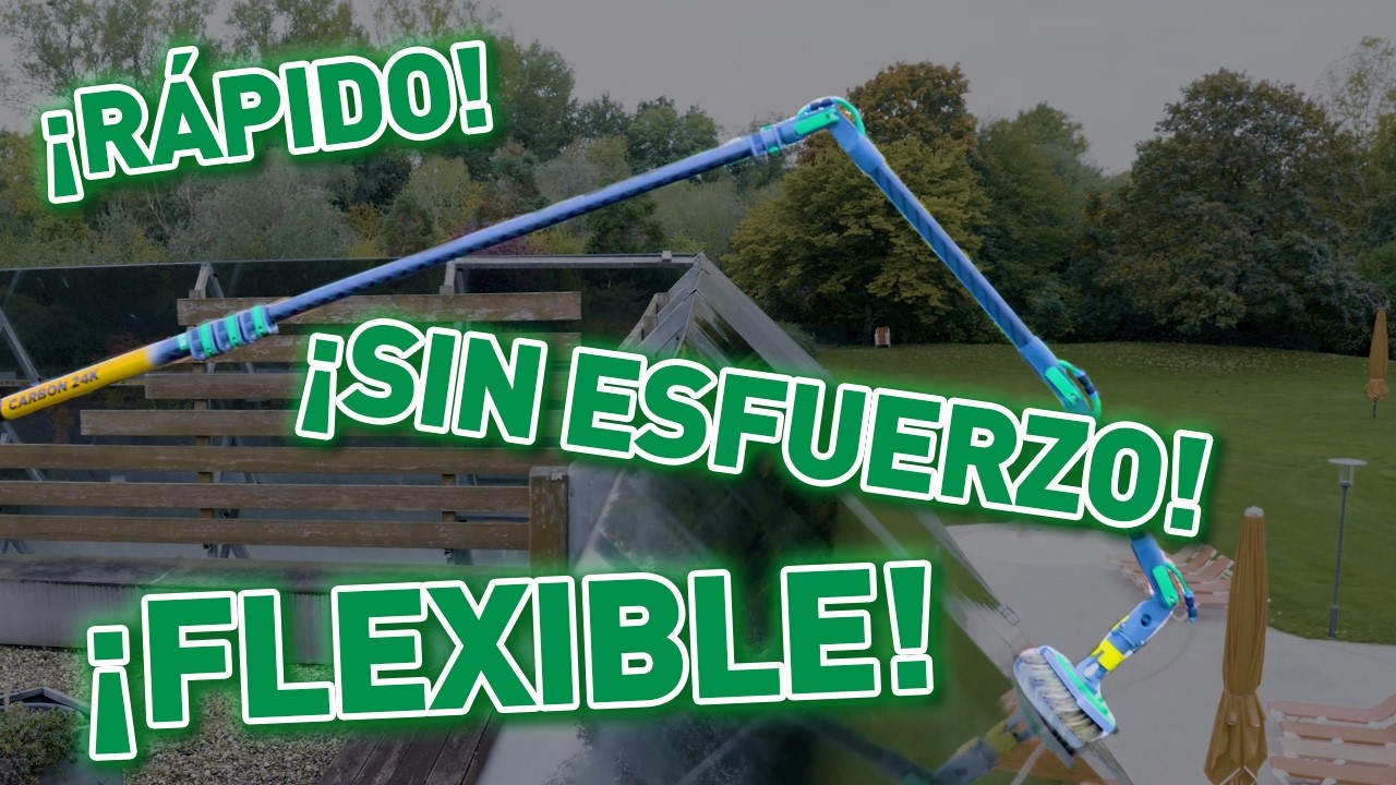 El sistema modular de adaptador angular para la limpieza con agua pura con UNGER