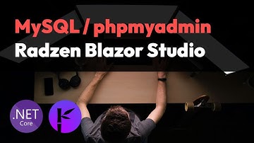 Setup MySQL using XAMPP in Radzen Blazor Studio