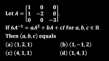 csir net june 2017 linear algebra characteristic polynomial of block diagonal matrix