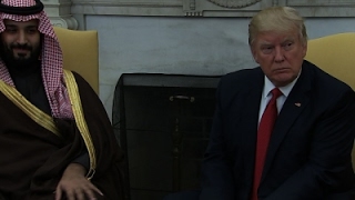 Trump Meets With Saudi Deputy Crown Prince Mohammed bin Salman