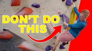 3 Mistakes Climbers Make While Learning the Drop Knee