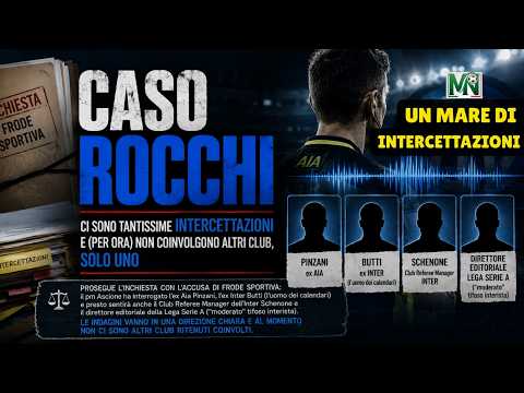 Video Caso Rocchi: ci sono tantissime intercettazioni e (per ora) non coinvolgono altri club, solo uno