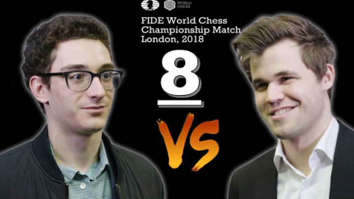 Campeonato del Mundo de Ajedrez 2018 | Caruana vs Carlsen | partida 8