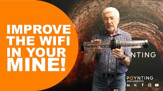 Improving WIFI in your Mine using #Poynting's HELI Antennas