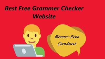 Best Free Advanced Grammar Checker and Spelling checker