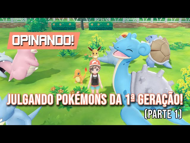 Todos os Pokémons - Primeira Geração ! - Parte 1