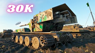 30K Damage with Waffenträger auf E 100 & 2x Wt auf E 100 World of Tanks Replays