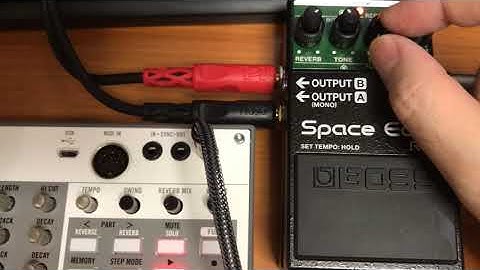 KORG Volca Sample 2 + BOSS RE-2 Space Echo