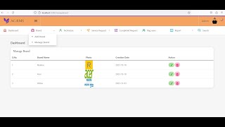 AC Repairing Management System Project using React JS | Node JS | MYSQL