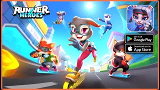 Runner Heroes Gameplay (Android,IOS)