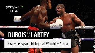 Crazy heavyweight war! Daniel Dubois v Richard Lartey full fight