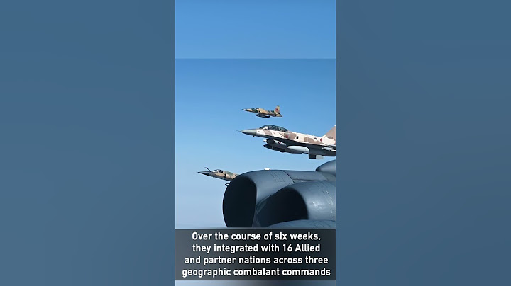 Four B-52H Bombers execute Strategic Bomber Missions over Europe