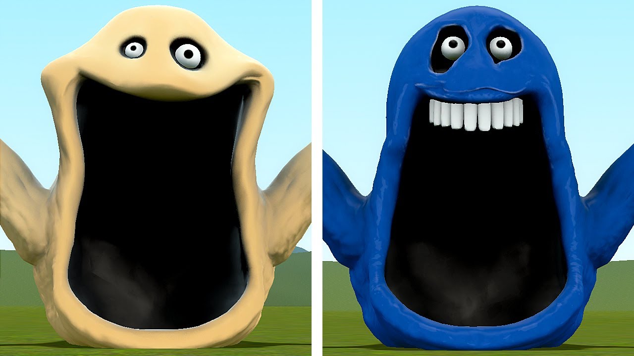 NEW ROBLOX HUNGRY SNAKE SEA EATER VS ROBLOX HUNGRY WORM SEA EATER In Garry's Mod!