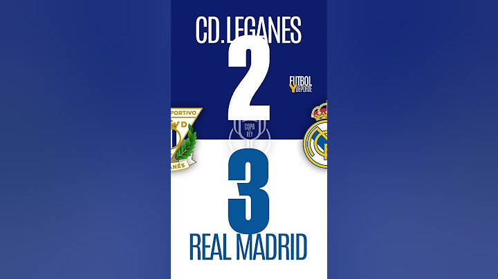 🚨FINAL 🚨Leganés 2 vs Real  Madrid 3. El chaval, Gonzalo mete al Madrid en Semifinales