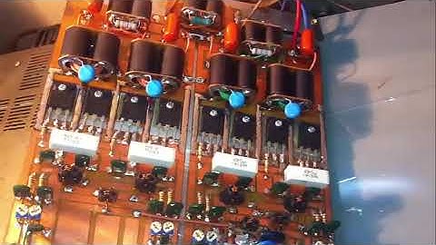 Testing 800 Watt Rf Amplifier Using Low Priced Mosfet.